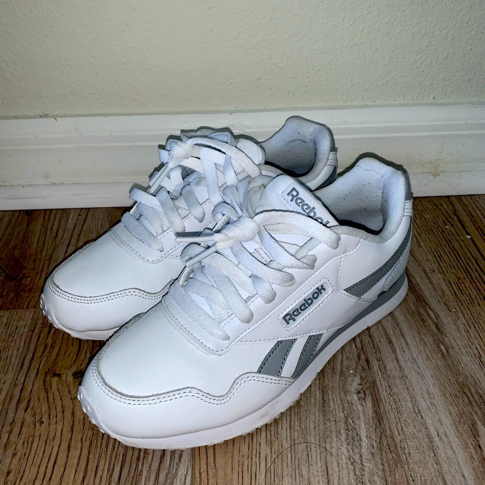 White and Grey reebok